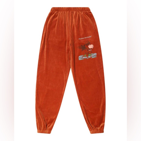 Boys Lie Gone Viral Velour Sweatpant ‘Cinnamon’ - Picture 5 of 7